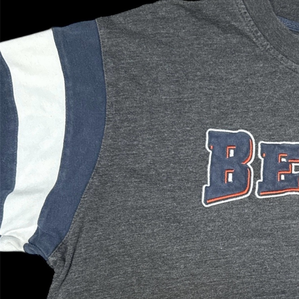 NFL Team Apparel Mens Gray Graphic Long Sleeve Shirt Chicago Bears - Size Large - Picture 5 of 8